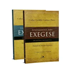 Kit Fundamentos Para Exegese | AT e NV | 2 Volumes | Carlos Osvaldo