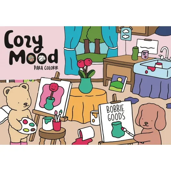 Cozy Mood | Rosa | Livro de Colorir