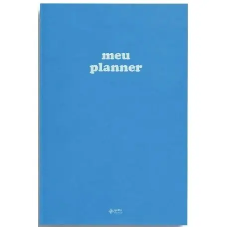 Meu Planner 2024 | Capa Azul