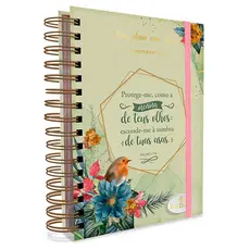 Meu Plano com Deus | Planner Permanente | Capa Dura Espiral | Refugio