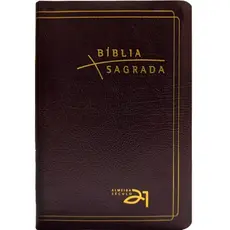 Bíblia Sagrada | A21 | Referencias Cruzadas | Letra Normal | Couro | Bordo