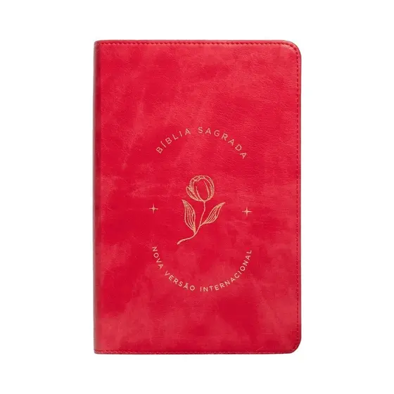 Bíblia Sagrada NVI | Letra Grande | Leitura Perfeita | Couro Soft Rosado