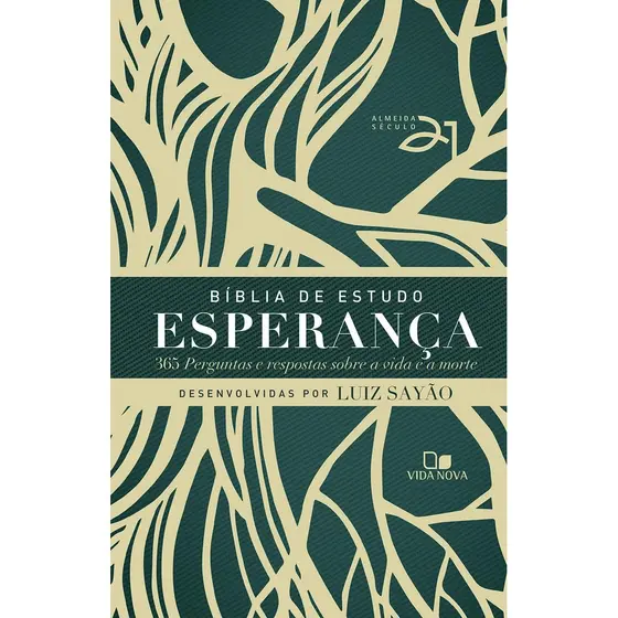 Bíblia de Estudo Esperança | A21 | 365 Perguntas e Respostas Sobre a Vida e a Morte | Árvore
