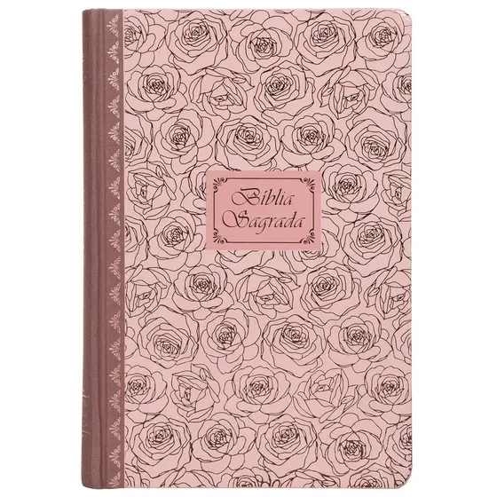 Bíblia Sagrada Católica | NTLH | Letra Grande | Leitura Perfeita | Capa Dura Rosa