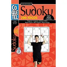 Livro Coquetel Sudoku 226 | Fácil, Médio e Difícil