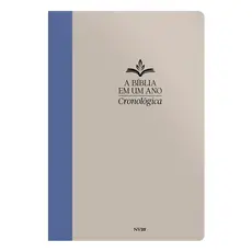 A Bíblia Em Um Ano | Cronológica | NVI | Capa Dura Cinza