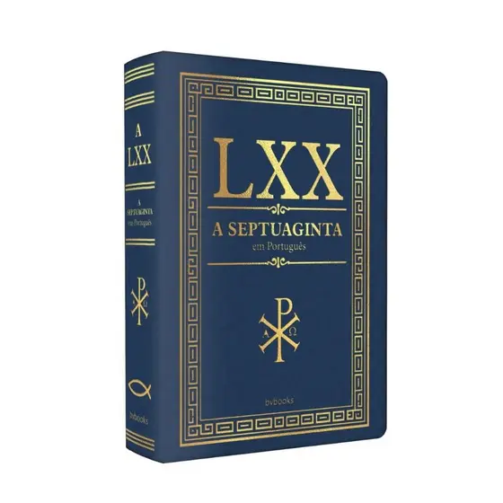 Bíblia Septuaginta LXX | em Português | Capa Dura Azul
