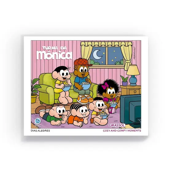 Turma da Mônica | Dias Alegres | Cozy and Comfy Moments | Livro de Colorir