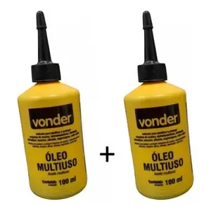Oléo Lubrificante Multiuso Para Máquina De Pintura Vonder  lubrificar e proteger máquinas de costura eletrodomésticos bicicletas dobradiças tesouras alicates engrenagens