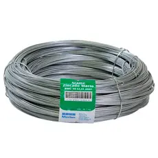 Arame Galvanizado Comercial BWG 14 2,11mm MORLAN 1KG 36,3 METROS