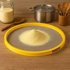Peneira plástica 50 cm para fubá e farinha – higiênica e resistente à corrosão – Vonder