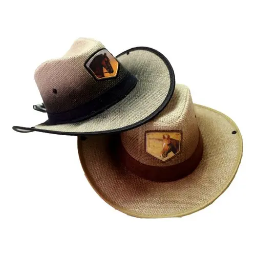 Kit 2 Chapéu Cowboy Country Rodeio Algodão Pesca Unissex
