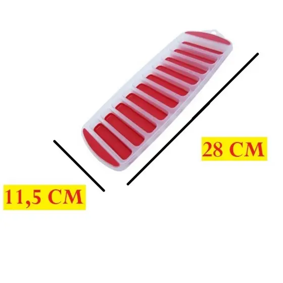 Forma de Gelo 10 Cavidades de Silicone Palito Flexível Gelos Para Garrafas Maleável Multiuso universal