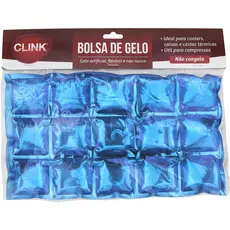 Bolsa Gelo Flexivel Com 15 Cubos Para Coolers Caixas Termica clink 1 unidade/15 x 25cm