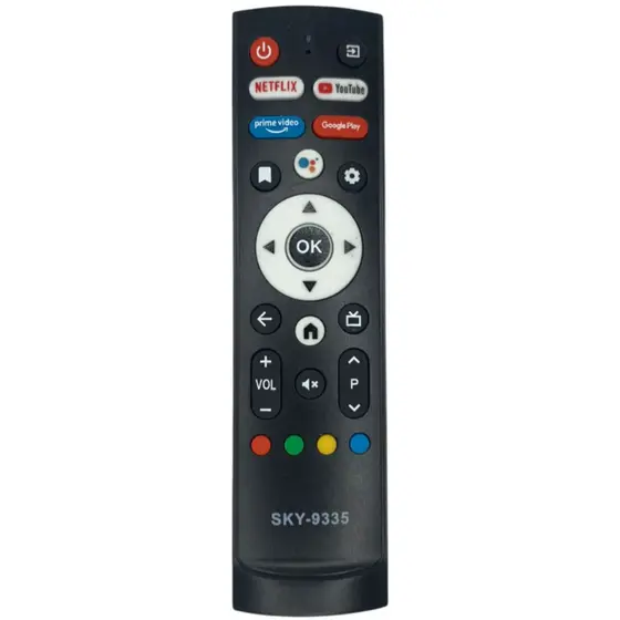 Controle Remoto Compatível Aiwa Smart TV Android Modelos 32" 43" 50" com Netflix YouTube