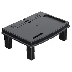 Suporte para Monitor e Notebook com Porta Celular Até 40kg Ergonômico 3 em 1 e Organizador de Mesa