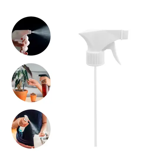 Valvula Gatilho Spray Borrifador Grande Branco 01un