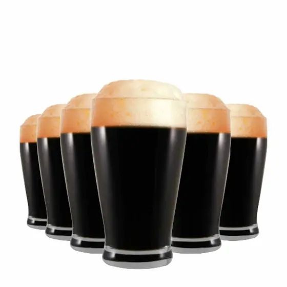 Jogo 6 Copos de Cristal Atlantik para Cerveja 425ml, Copos de Cristal Cerveja - Ruvolo