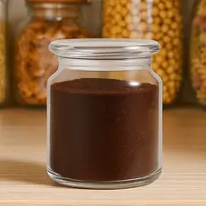 Pote de Vidro 960ml com Tampa de Vidro Ruvolo – Armazenamento Hermético de Alimentos Mantimentos