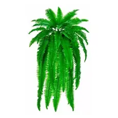 Plantas artificial samambaia artificial folhagem artificial decoração de120 CM casa jardinagem