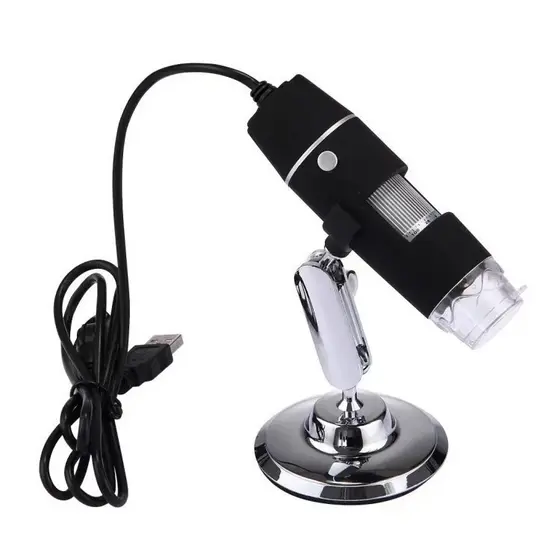 Microscópio Digital USB HD Zoom 1600x Profissional Câmera 2MP