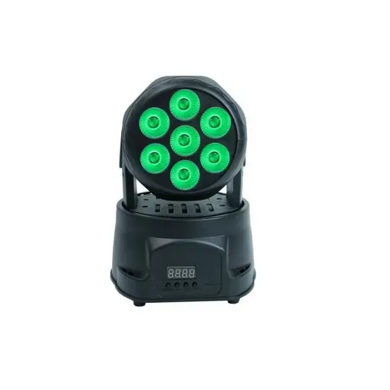 Canhão de Luz LED RGBW 84W Giratório 540 IP65 Bivolt 50/60Hz
