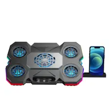 Suporte Notebook  Celular Gamer OR-SP255 RGB Cooler USB 2.0 5 Posições