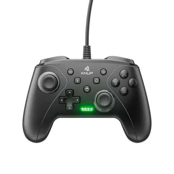 Controle Gamer Com Fio USB Android Computador PC Console Video Game Joystick Knup KP-CN700