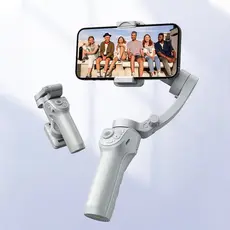 Estabilizador Gimbal Bluetooth Com Luz Celular Rastreamento Facial Oberon OR-1681