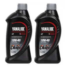 KIT 2 ÓLEOS Yamalube Semissintético Para Motor 10w40 4t Yamaha 2 L