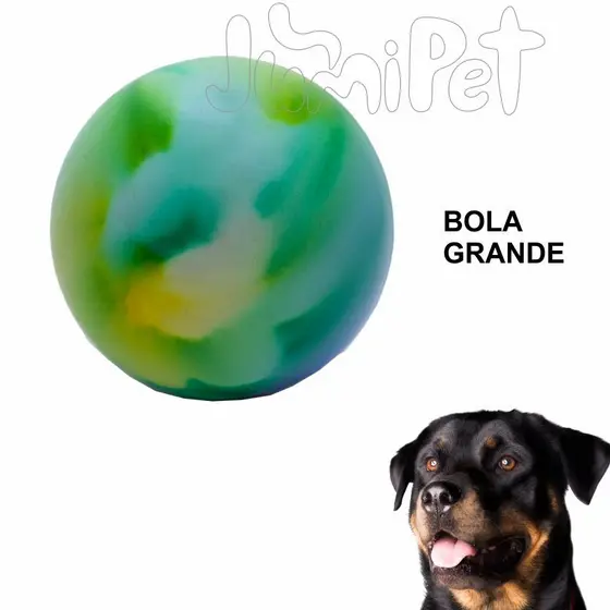 Bolas Marmorizadas Grande Brinquedo Anti-stress Para Cachorro Cães