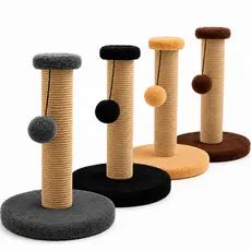 Arranhador Para Gatos Poste com Brinquedo Grande 40cm