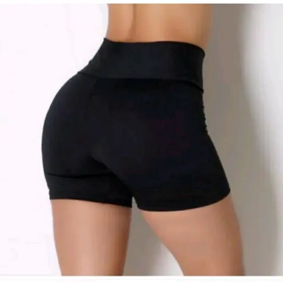 1 shorts curto  academia tecido suplex