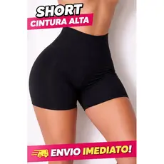 shorts curto  tecido suplex