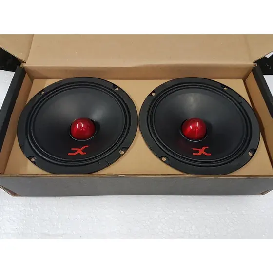 kit 2 pares de Alto Falante Porta 6 polegadas mais potente zetta powervox pioneer mtx