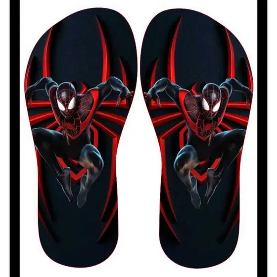 chinelo homem aranha 2
