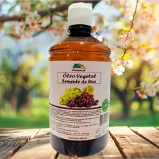 Óleo de Semente de Uva 500ml prensado a frio