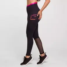 Calça Legging Fitness Poliamida Feminina Preta Calça Treinar Malhar Lisa Básica Estampas Variadas