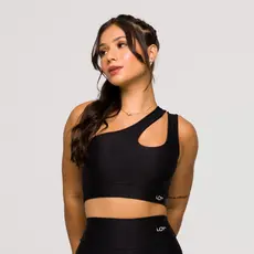 Top Academia Fitness Feminino Poliamida Ombro Só Treino Musculação Yoga Corrida
