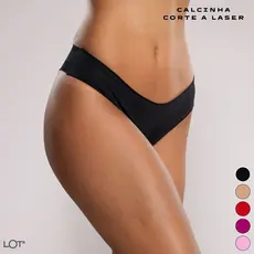 Calcinha Sem Costura Feminina Corte a Laser Que Não Marca na Roupa Academia Conforto Invisível