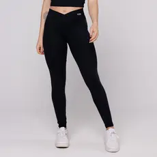 Calça Legging Cós Cruzado Suplex Poliamida Academia Feminina Coleção Pace Up