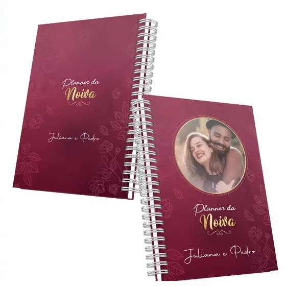 Planner Da Noiva Agenda para organizar o casamento Com Foto
