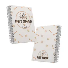 Agenda Personalizada Pet Shop - Agenda Clínica Zootécnica