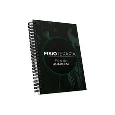 Caderno Ficha anamnese Fisioterapia