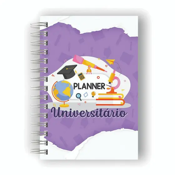 Planner Universitário Estudante Permanente Feminino