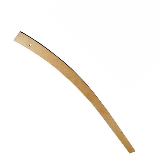 Régua Curva de Alfaiate Modelagem 1123 Mdf Costura 60x5cm Promoção