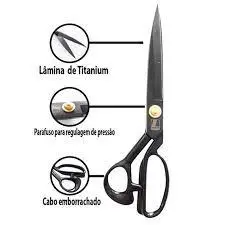 Tesoura Alfaiate Profissional 8' Costura Patchwork