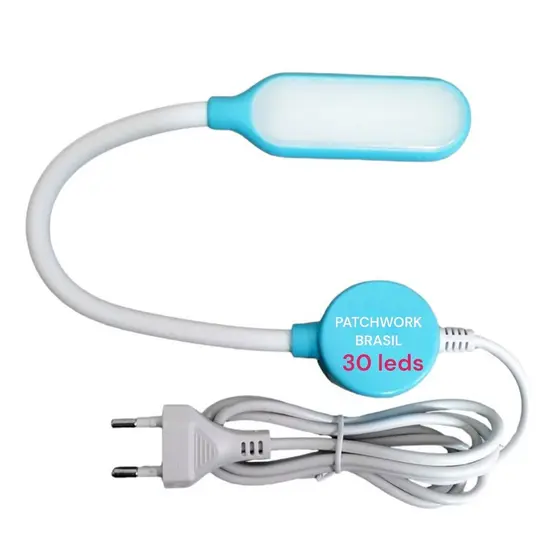 Luminária Para Máquina De Costura 30 Led Touch Flexivel Yoke