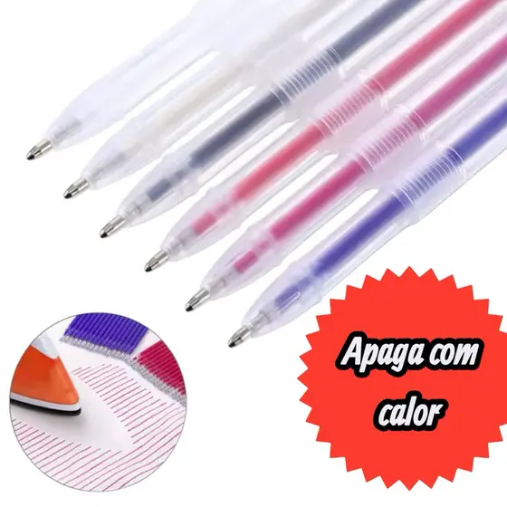 Caneta Fantasminha Mágica – Apaga com o Calor! Costura Patchwork✨