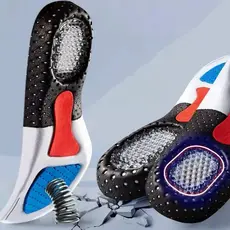 Palmilha Ortopédica Anti Impacto Esportes De Impacto silicone corrida gel mt075